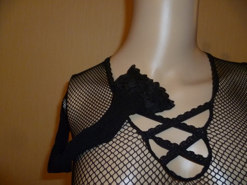 Catsuit netzbody bauchnetz - catsuit,